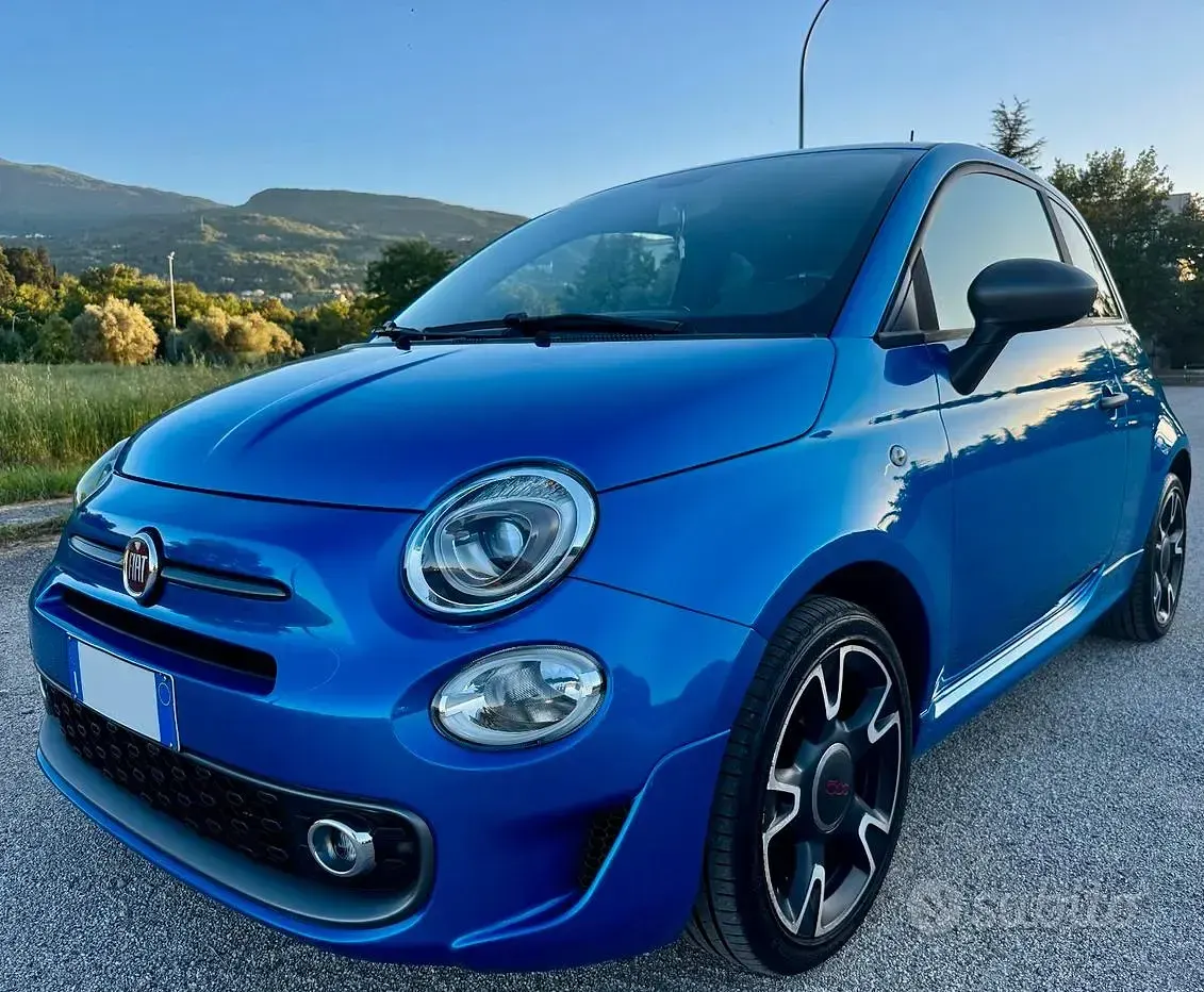 Usata Fiat 500S S 69 CV (50 kW) 2016 Blu Berlina