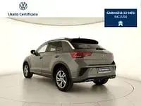 Usata VW T-Roc R-line 116 CV (85 kW) 2022 Argento SUV