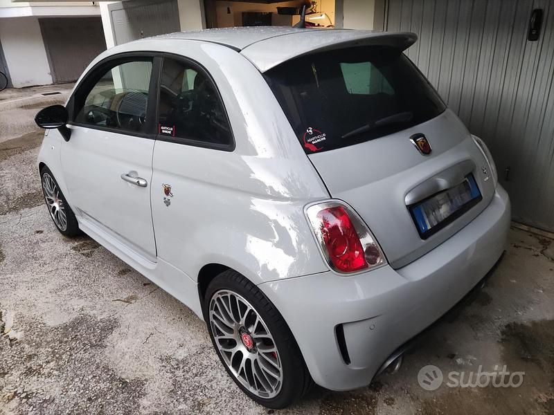 Usata Abarth 595 Turismo 160 CV (117 kW) 2015 Grigio Utilitaria