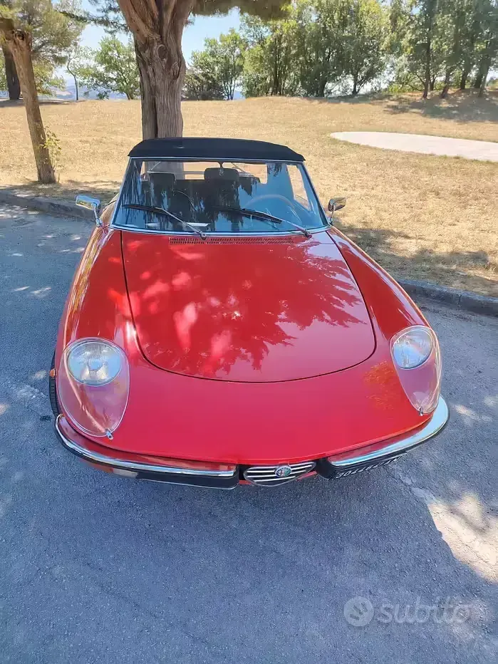 Usata Alfa Romeo 2000 1970 Rosso Cabrio