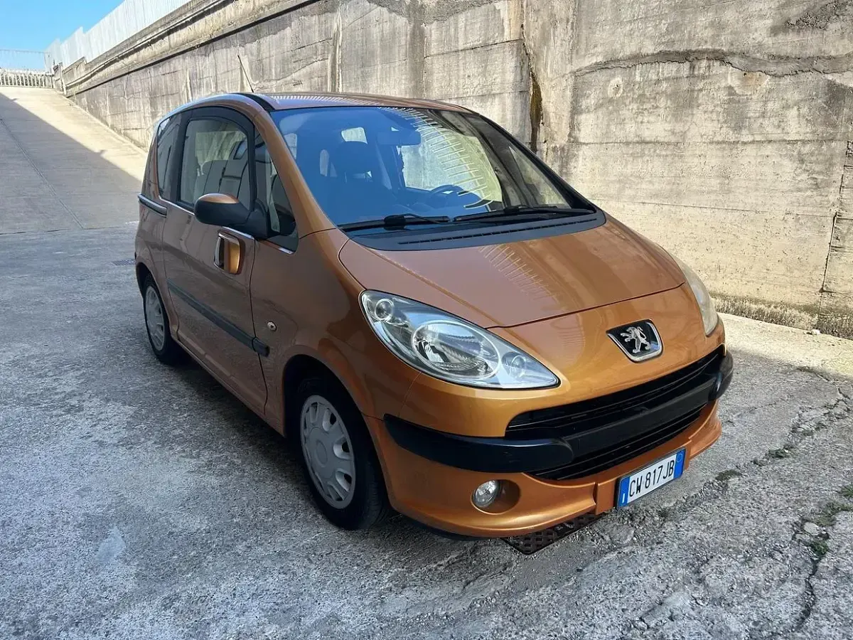 Usata Peugeot 1007 73 CV (53 kW) 2005 Arancione Monovolume
