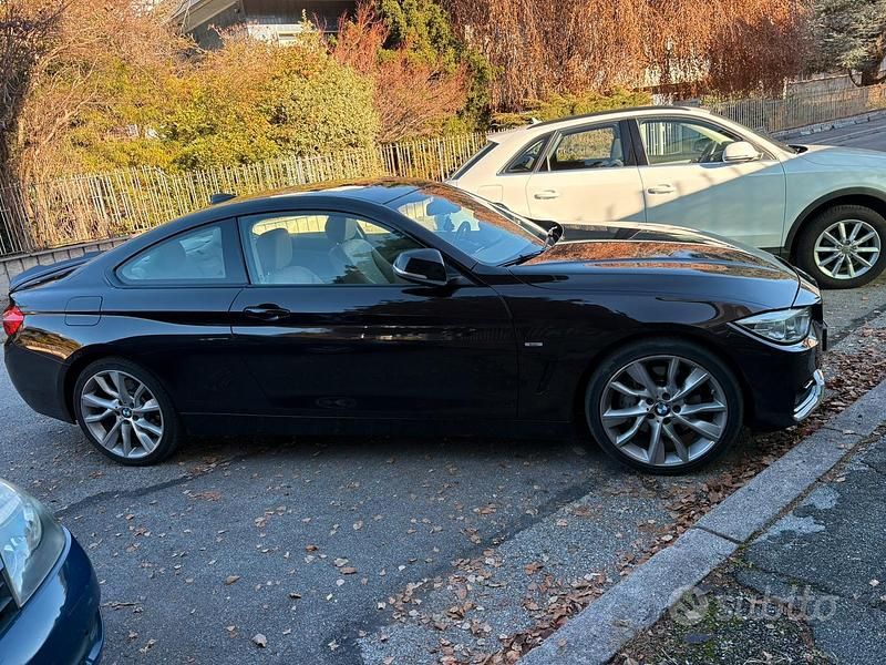 Begagnad BMW 435 Efficient Dynamics 306 HK (225 kW) 2014 Brun Sportkupé