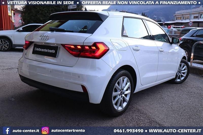 Usata Audi A1 Admired 110 CV (80 kW) 2022 Bianco Utilitaria