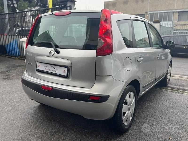 Usata Nissan Note Acenta 88 CV (64 kW) 2007 Grigio Utilitaria