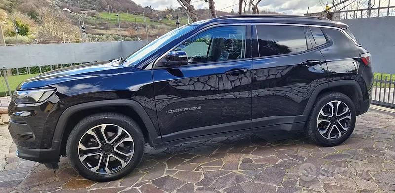 Usata Jeep Compass 130 CV (95 kW) 2022 Nero SUV