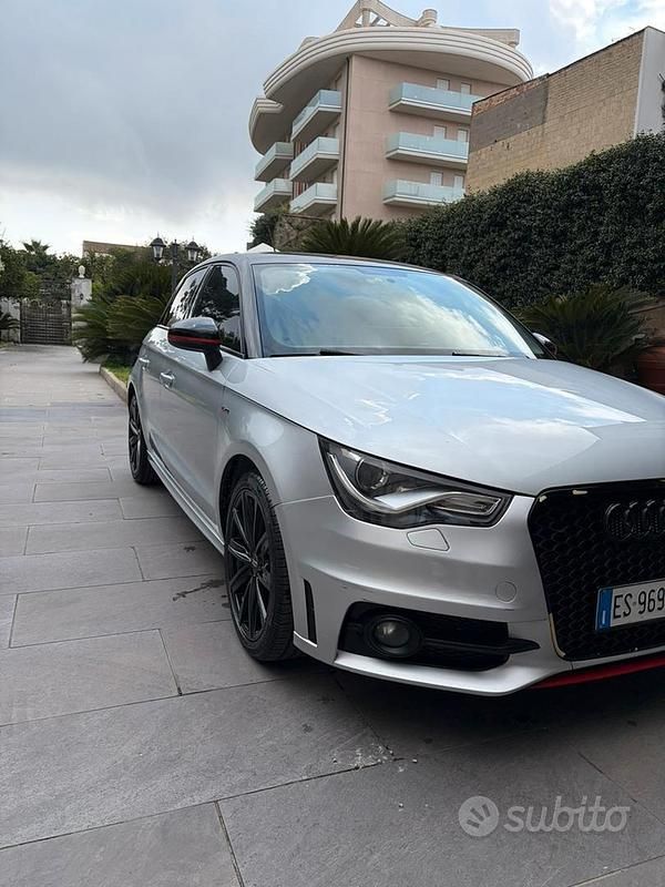 Usata Audi A1 Sportback S-Line 90 CV (66 kW) 2013 Grigio Utilitaria