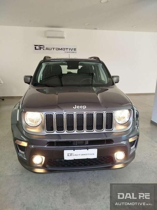 Usata Jeep Renegade Limited 190 CV (139 kW) 2021 Grigio SUV
