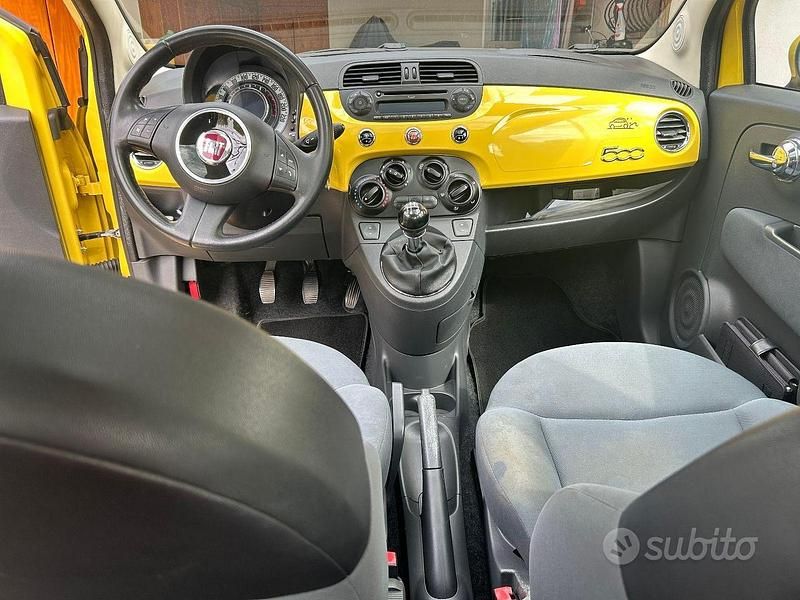 Usata Fiat 500 69 CV (50 kW) 2010 Giallo Berlina