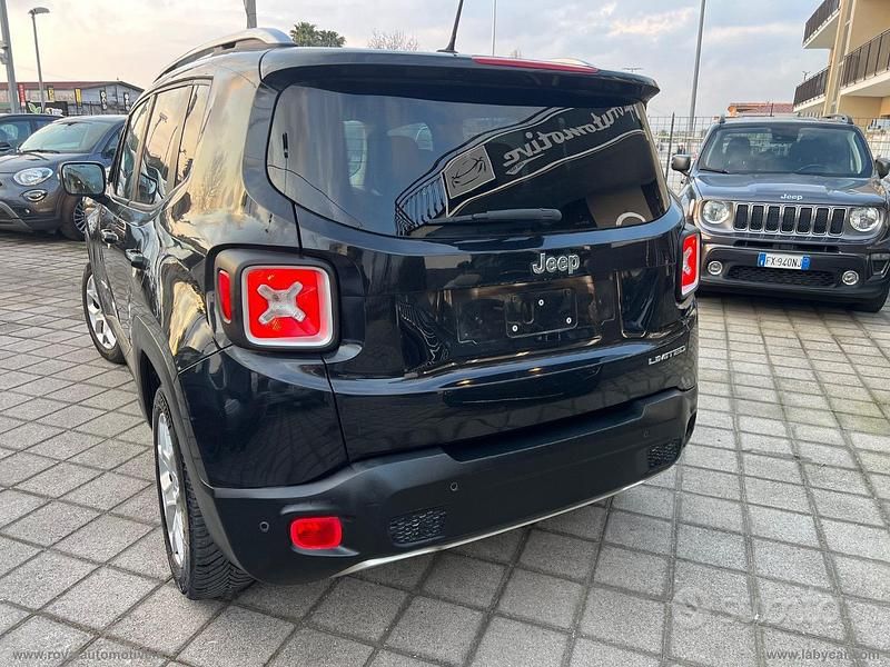 Usata Jeep Renegade Limited 120 CV (88 kW) 2015 Nero SUV