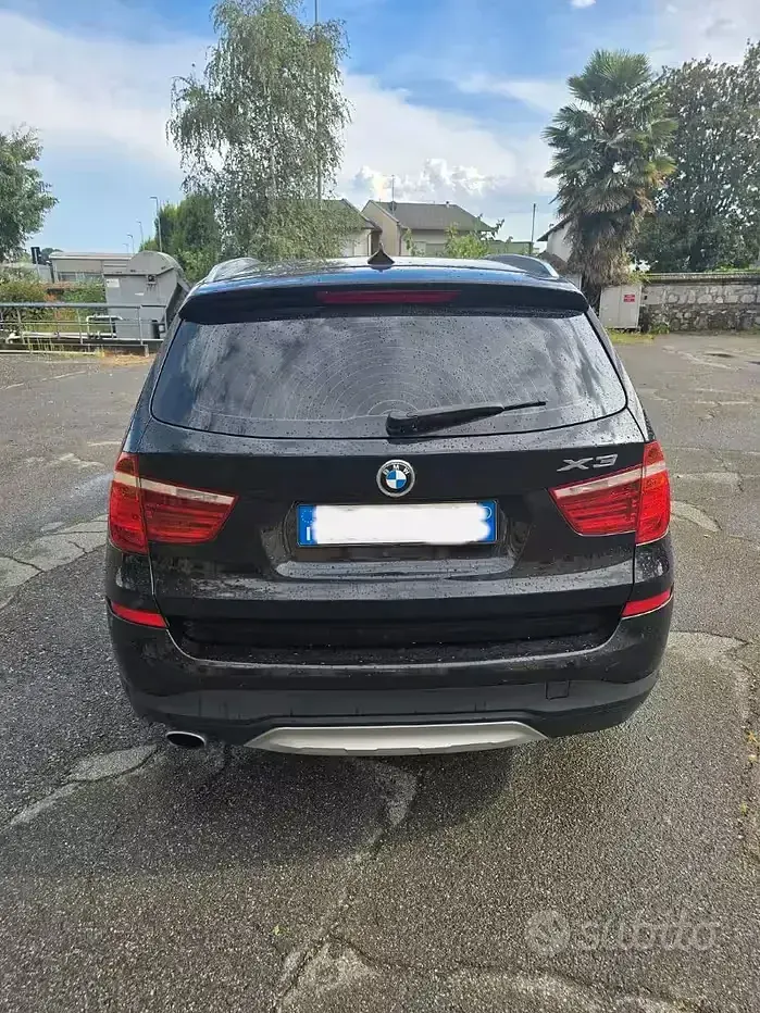 Usata BMW X3 xLine 190 CV (139 kW) 2016 Nero SUV