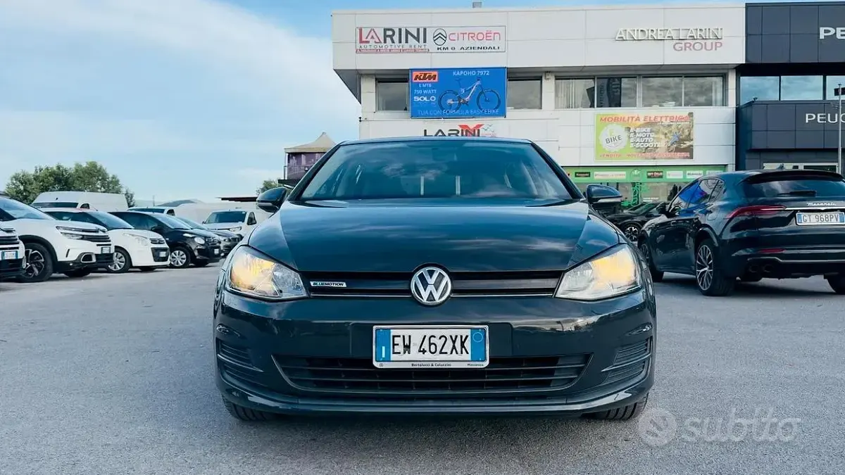 Usata VW Golf VII Highline 110 CV (80 kW) 2014 Nero Berlina