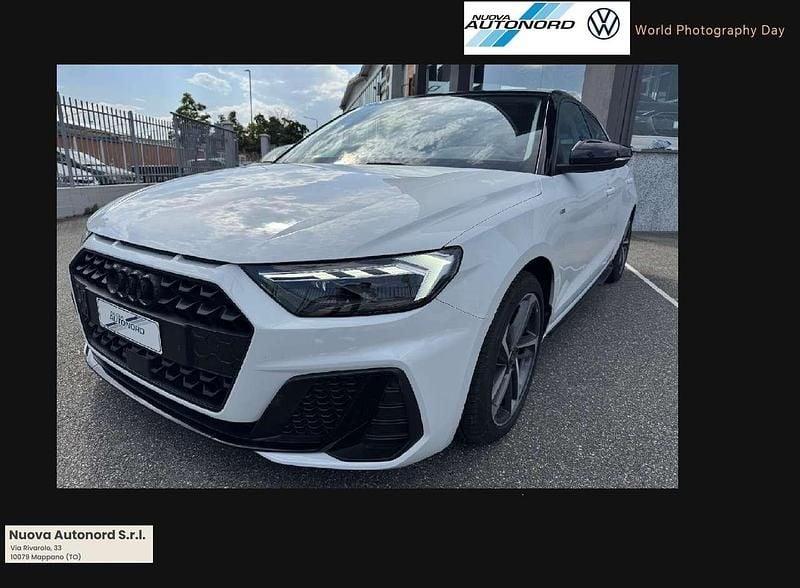 Usata Audi A1 Sportback S-Line 116 CV (85 kW) 2025 Bianco ghiaccio metallizzato Utilitaria