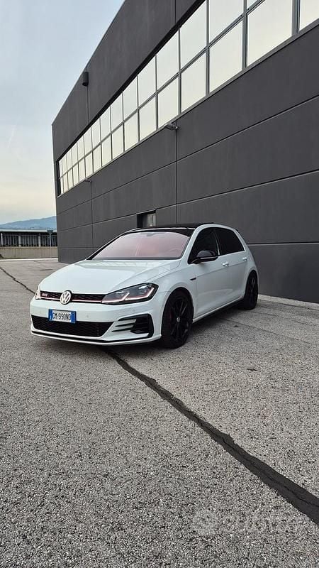 Usata VW Golf VII GTI 245 CV (180 kW) 2019 Bianco Berlina
