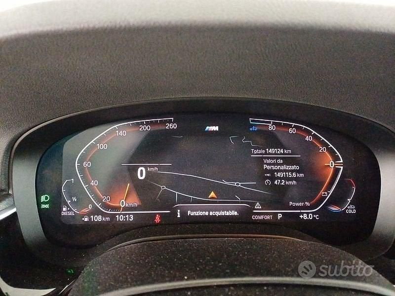 Usata BMW 520 M Sport 190 CV (139 kW) 2022 Nero Station wagon