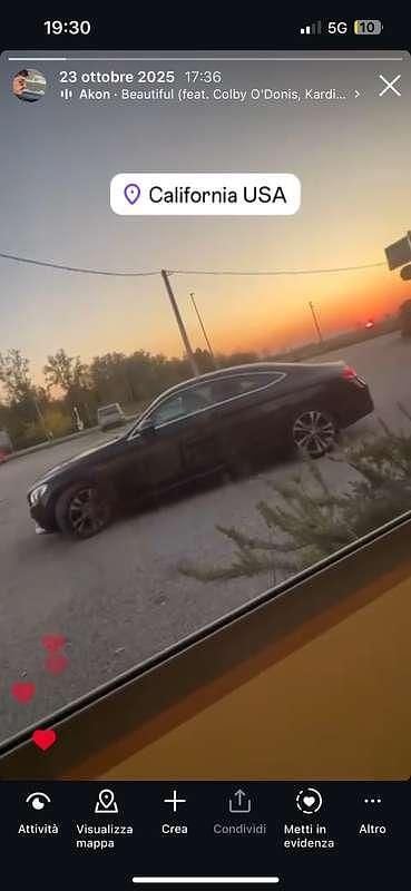 Usata Mercedes C220 Premium Plus 170 CV (125 kW) 2016 Coupé