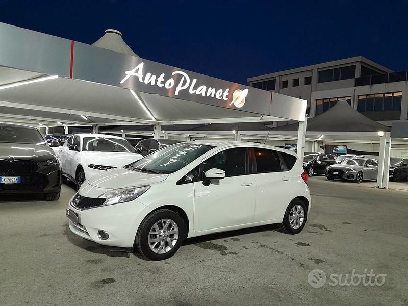 Usata Nissan Note Acenta 76 CV (55 kW) 2015 Bianco Monovolume