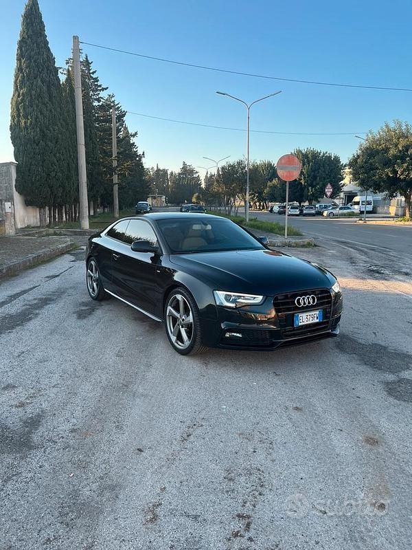 Usata Audi A5 Advanced Plus 177 CV (130 kW) 2011 Nero Coupé