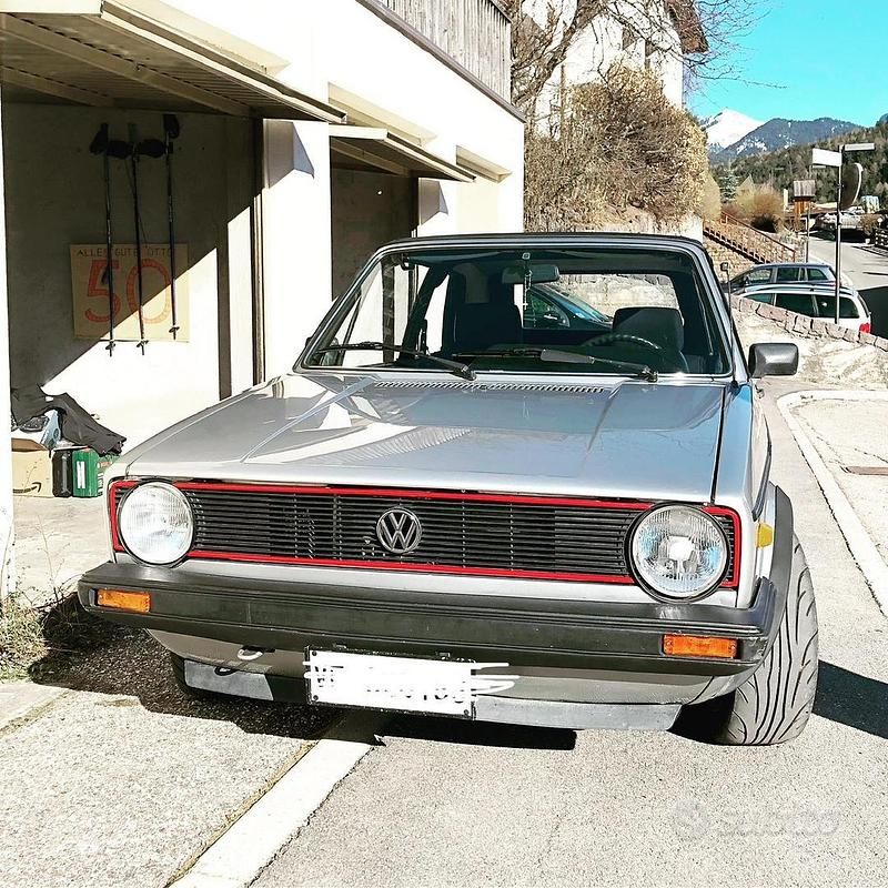 Grigio Usata 1982 VW Golf Cabriolet Cabrio | 12.999 € - Immagine 1/4