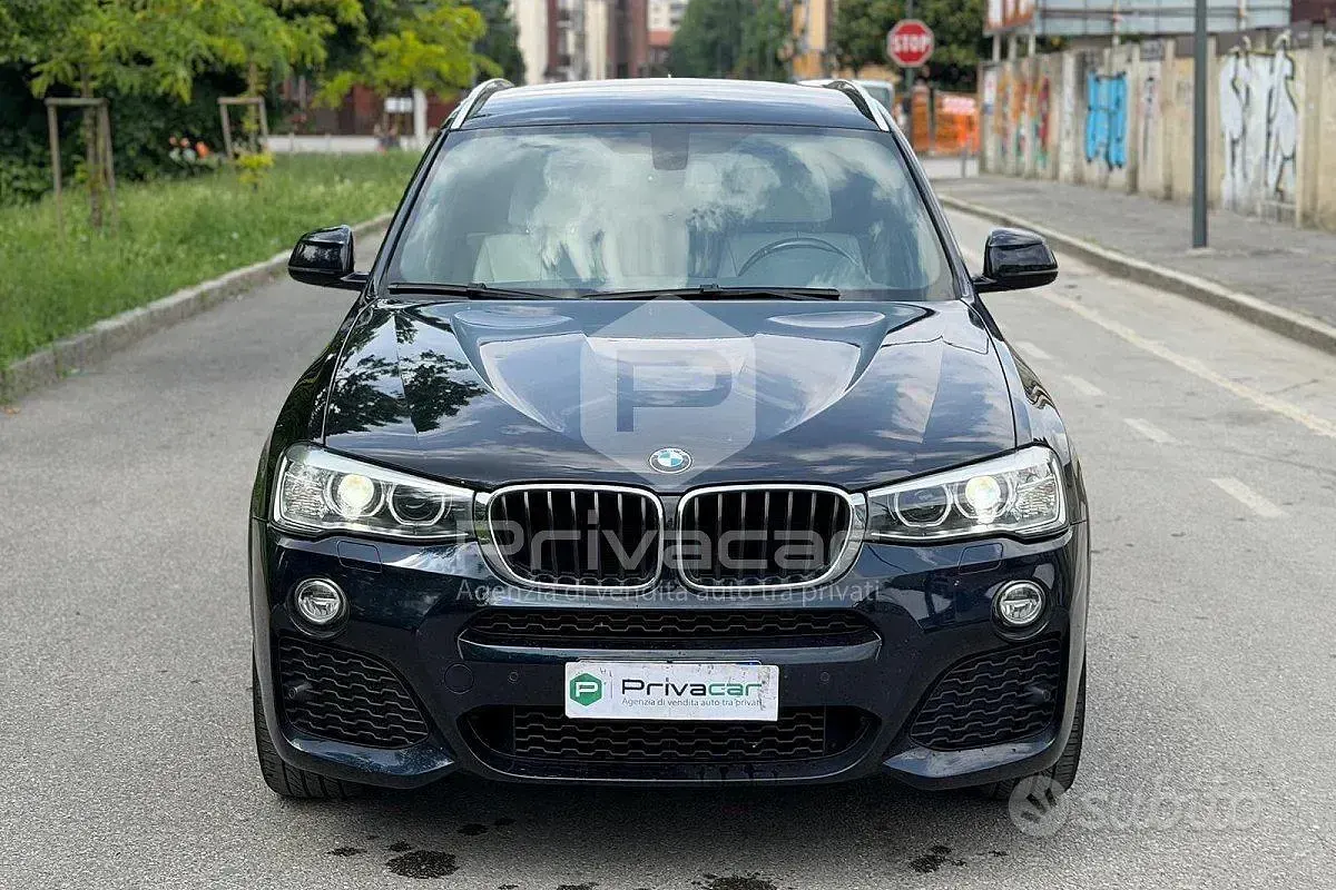 Usata BMW X3 M Sport 190 CV (139 kW) 2014 Blu SUV