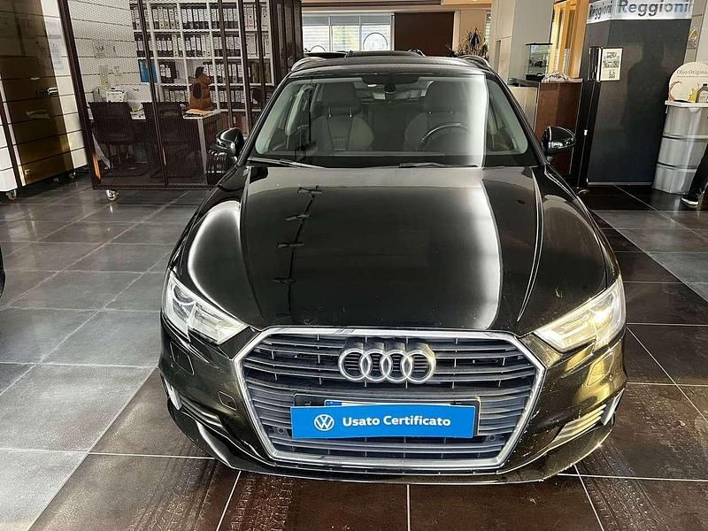 Usata Audi A3 Sportback Sport 150 CV (110 kW) 2018 Nero Utilitaria