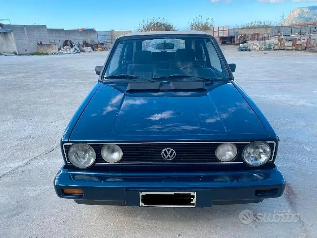 Usata VW Golf 50 CV (36 kW) 1970 Blu Cabrio
