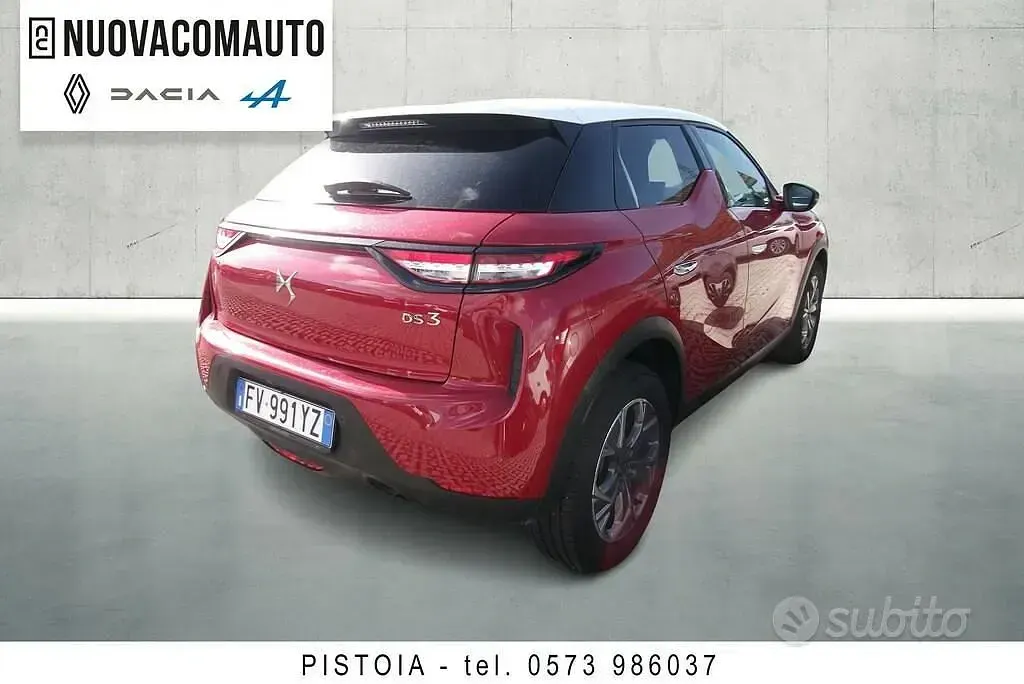 Usado DS Automobiles DS3 Crossback Performance 102 CV (75 kW) 2019 Rojo SUV
