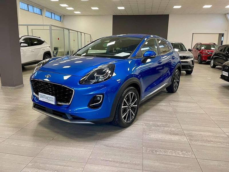 Usata Ford Puma Titanium 125 CV (91 kW) 2022 Blu/azzurro SUV