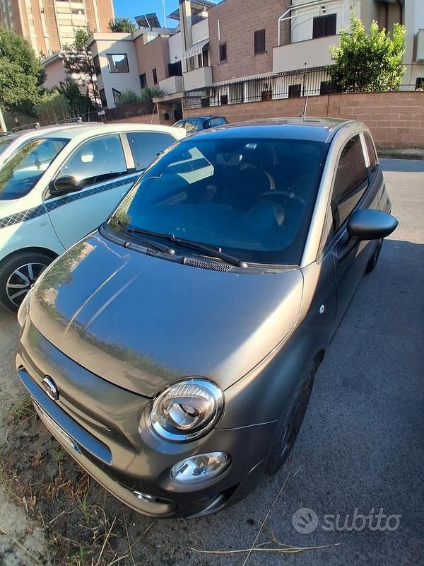Usata Fiat 500 Sport 69 CV (50 kW) 2020 Grigio Utilitaria