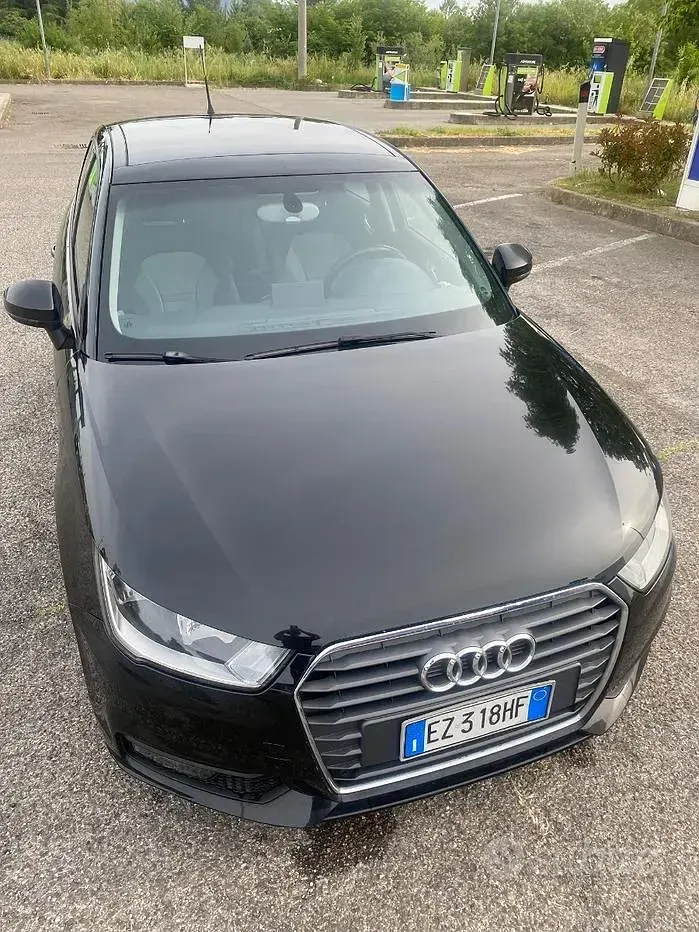Usata Audi A1 116 CV (85 kW) 2015 Nero Utilitaria