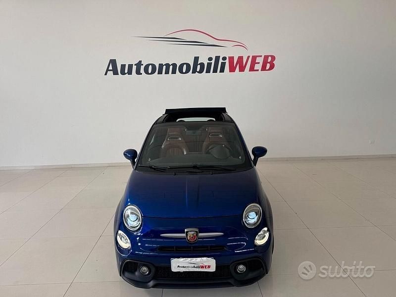 Usata Abarth 595C Competizione 180 CV (132 kW) 2016 Blu Cabrio