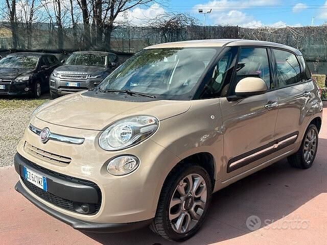Usata Fiat 500L Pop Star 80 CV (58 kW) 2015 Beige Monovolume