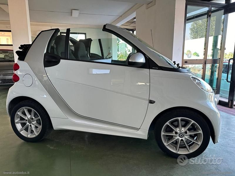 Bianco Usata 2014 Smart ForTwo Cabrio Cabrio | 9700 € - Immagine 1/4