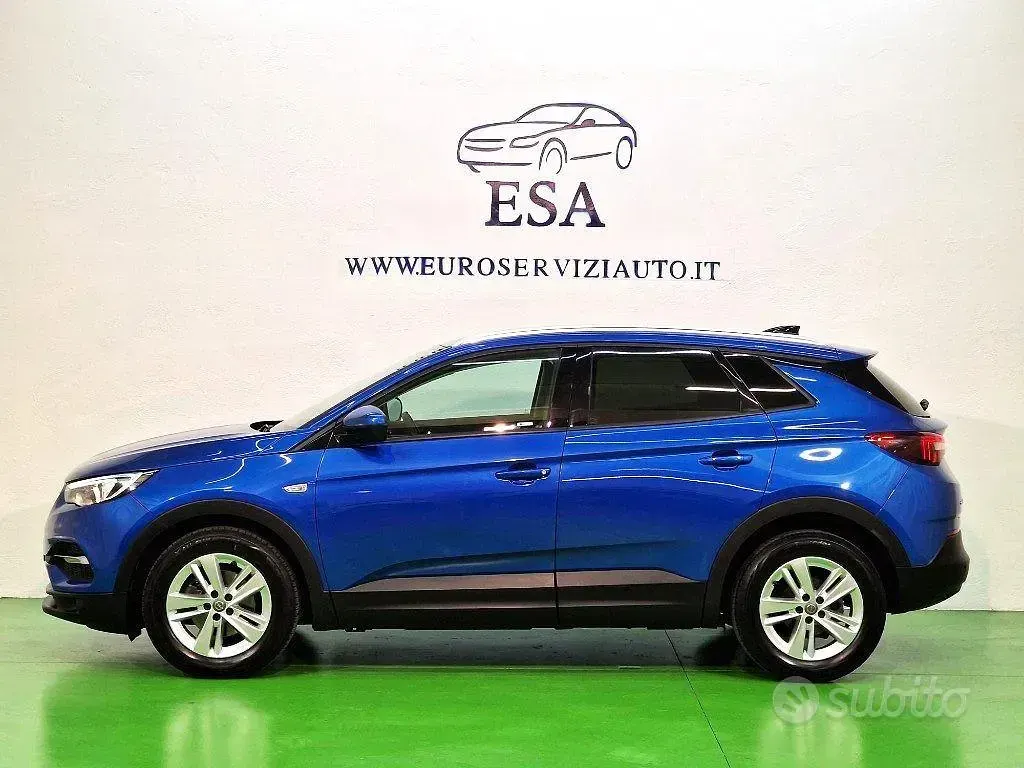 Usata Opel Grandland X Innovation 131 CV (96 kW) 2018 Blu/azzurro SUV