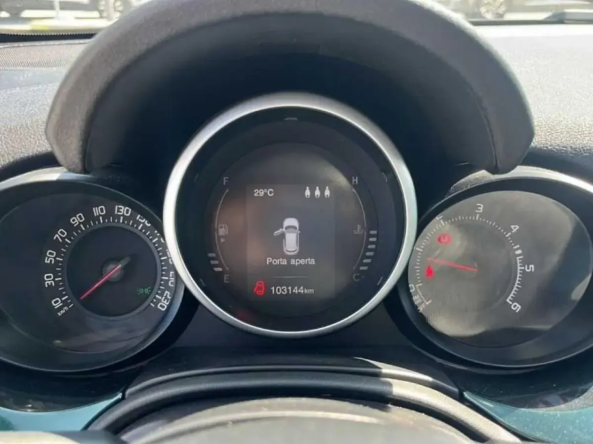 Usata Fiat 500X Cross 120 CV (88 kW) 2019 Verde metallizzato SUV