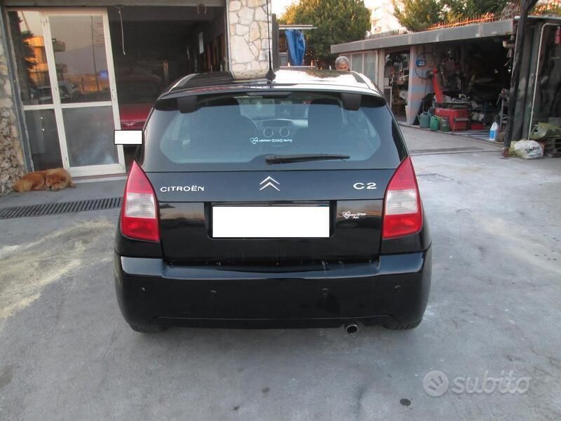 Usata Citroën C2 VTR Sport 70 CV (51 kW) 2006 Nero Utilitaria