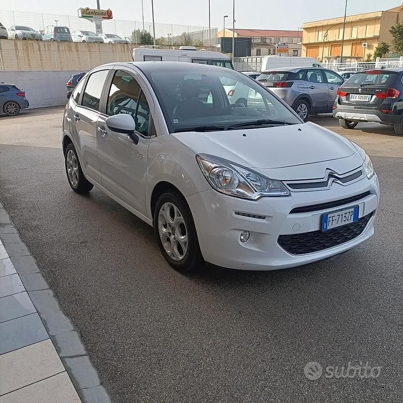 Usata Citroën C3 Exclusive 75 CV (55 kW) 2016 Bianco Berlina