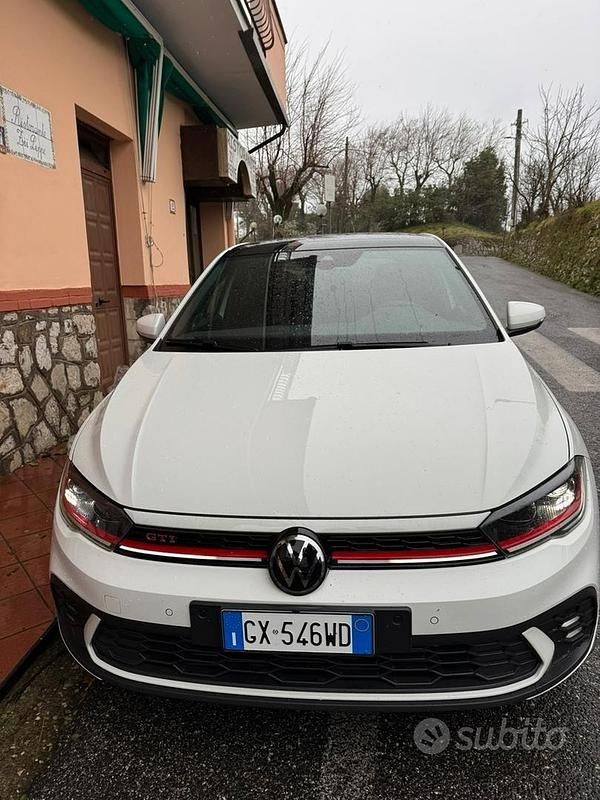 Usata VW Polo GTI 207 CV (152 kW) 2023 Bianco Berlina