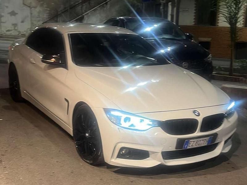 Usata BMW 420 Sport Line 194 CV (142 kW) 2013 Bianco Cabrio