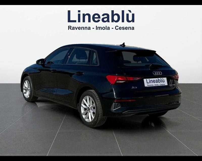 Usata Audi A3 Business 150 CV (110 kW) 2020 Nero Berlina