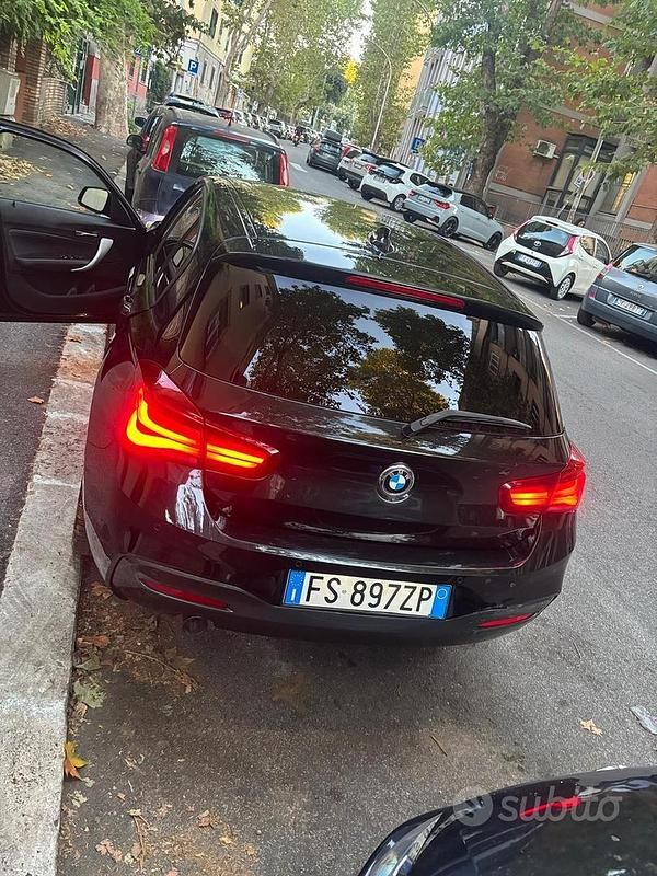 Usata BMW 116 M Sport 2019 Nero Utilitaria