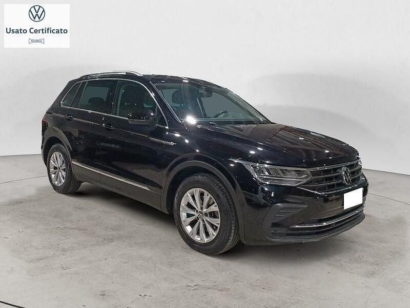 Usata VW Tiguan Life 150 CV (110 kW) 2021 Nero SUV