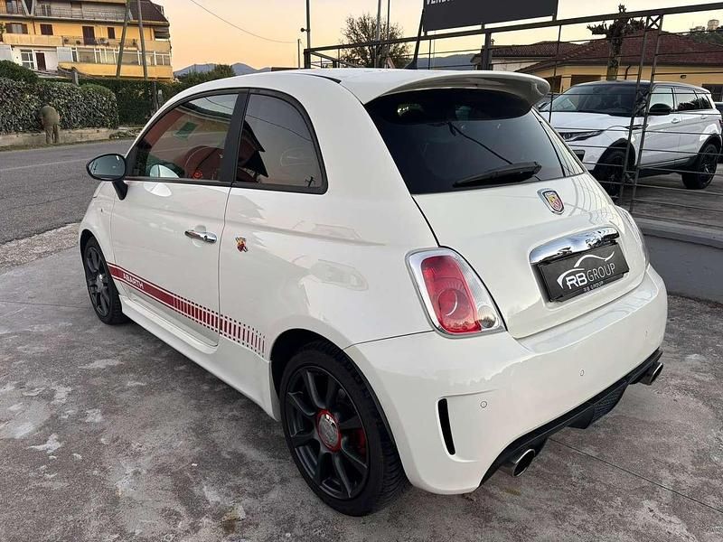 Usata Abarth 595 Custom 135 CV (99 kW) 2014 Bianco Utilitaria