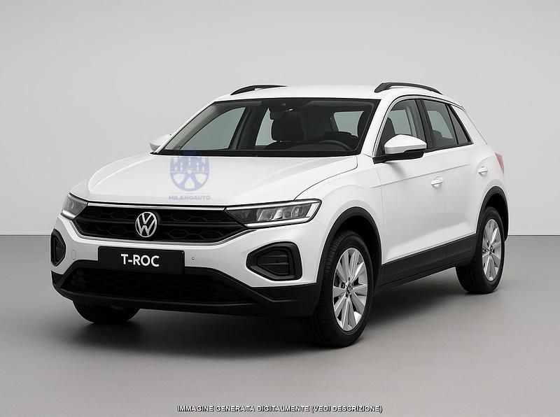 Usata VW T-Roc Life 150 CV (110 kW) 2024 Bianco SUV