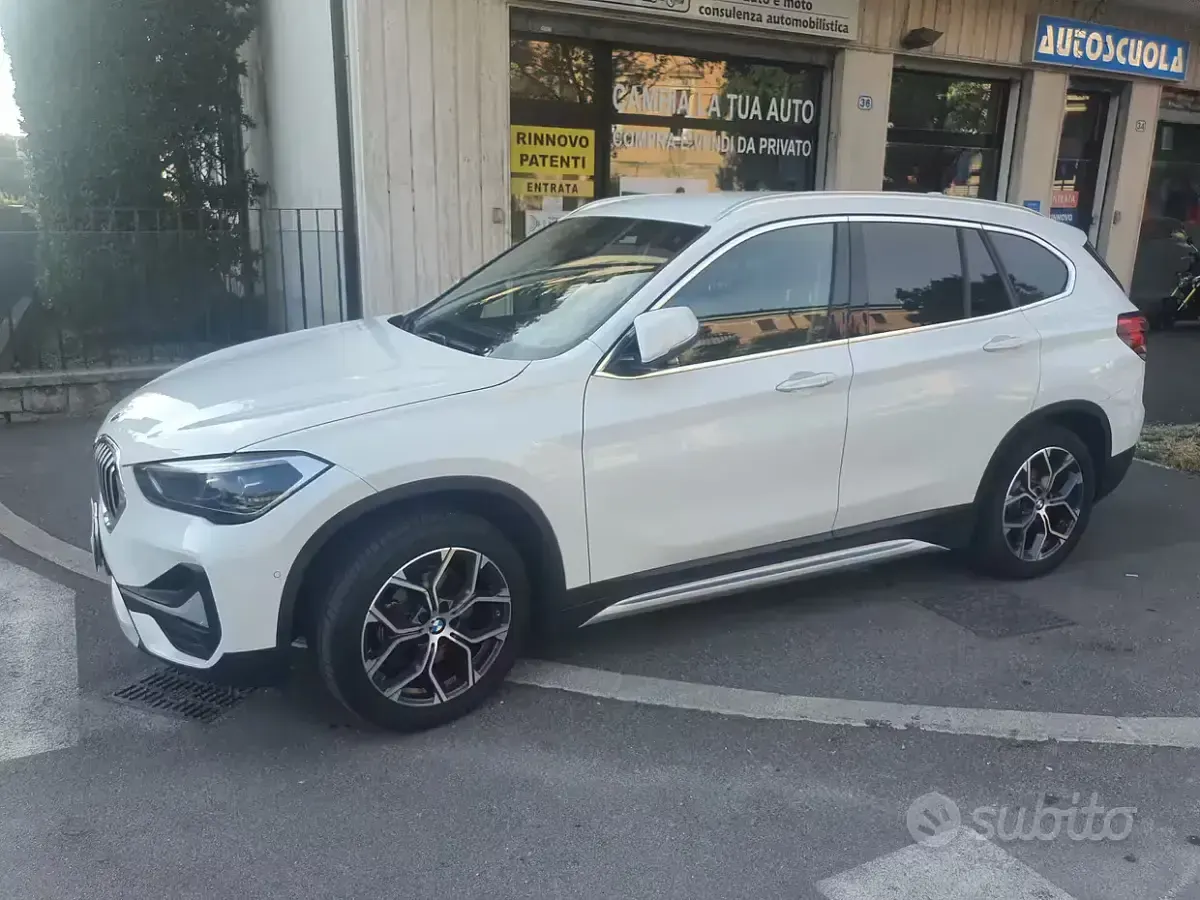 Usata BMW X1 Advantage 150 CV (110 kW) 2020 Bianco SUV