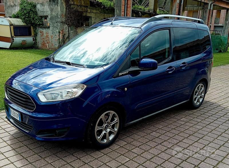 Usata Ford Courier 2002 Blu Monovolume