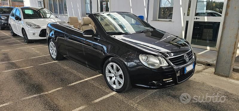 Używany VW Eos 140 KM (102 kW) 2007 Czarny Kabriolet