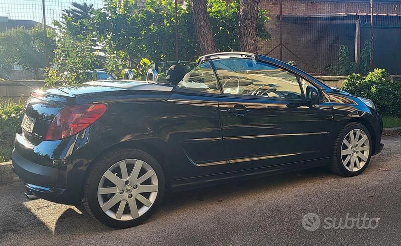 Usata Peugeot 207 CC 2008 Nero Cabrio