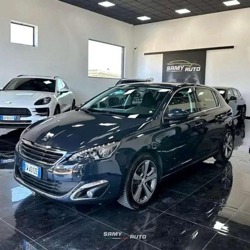 Usata Peugeot 308 Allure 116 CV (85 kW) 2014 Blu/azzurro Berlina