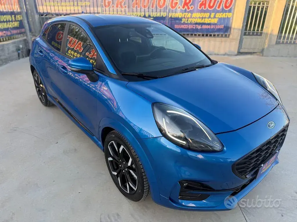 Usata Ford Puma ST-Line X 125 CV (91 kW) 2020 Blu/azzurro SUV