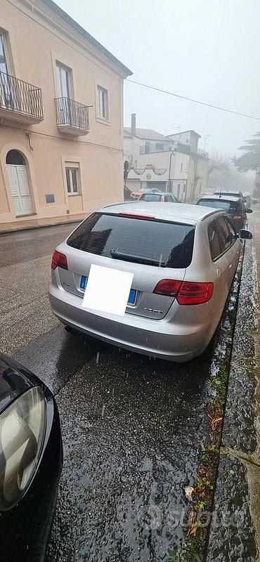 Usata Audi A3 Ambition 170 CV (125 kW) 2009 Grigio Utilitaria